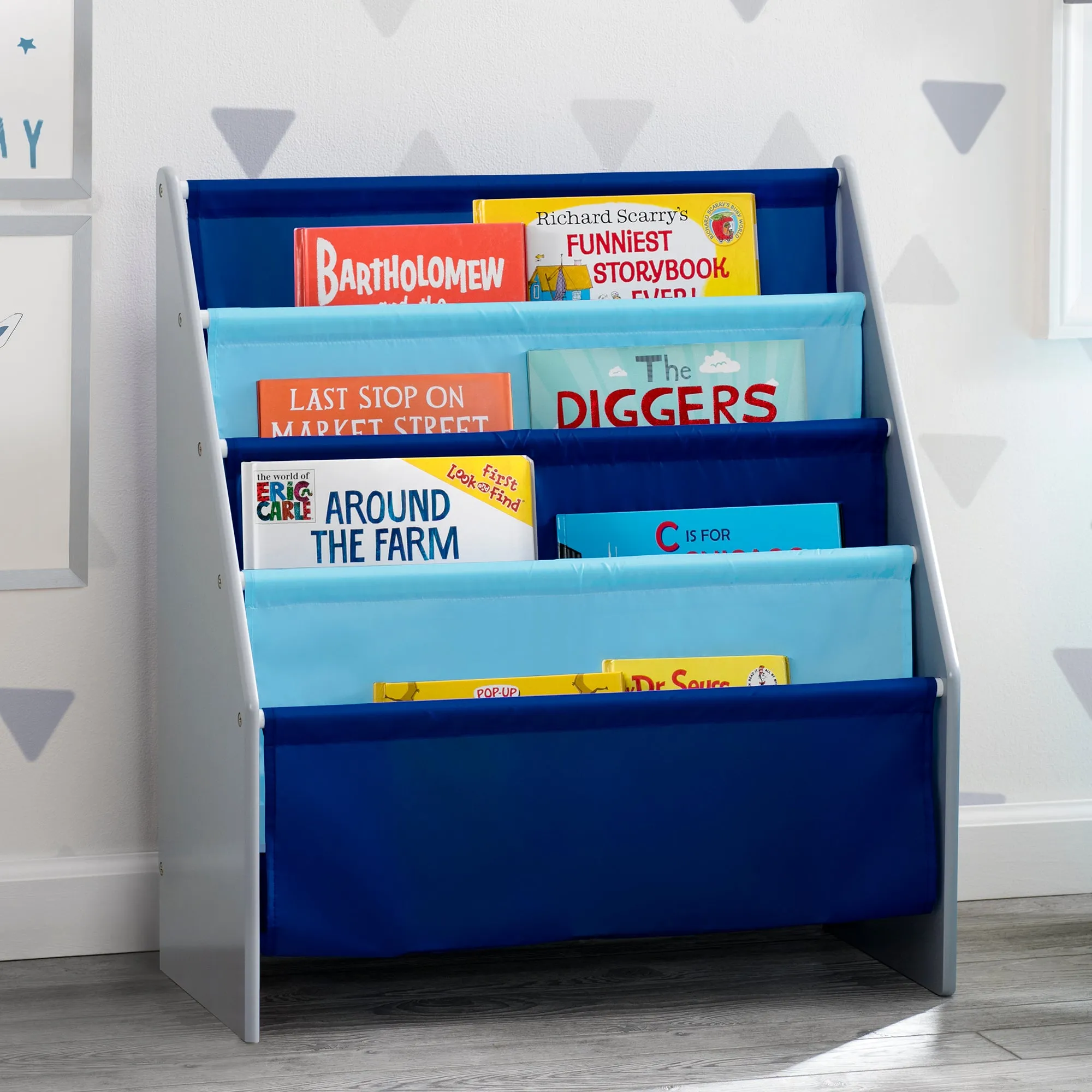 Sling Book Rack Bookshelf for Kids Babykids_Delta Children_Toy Storage & Bookshelves