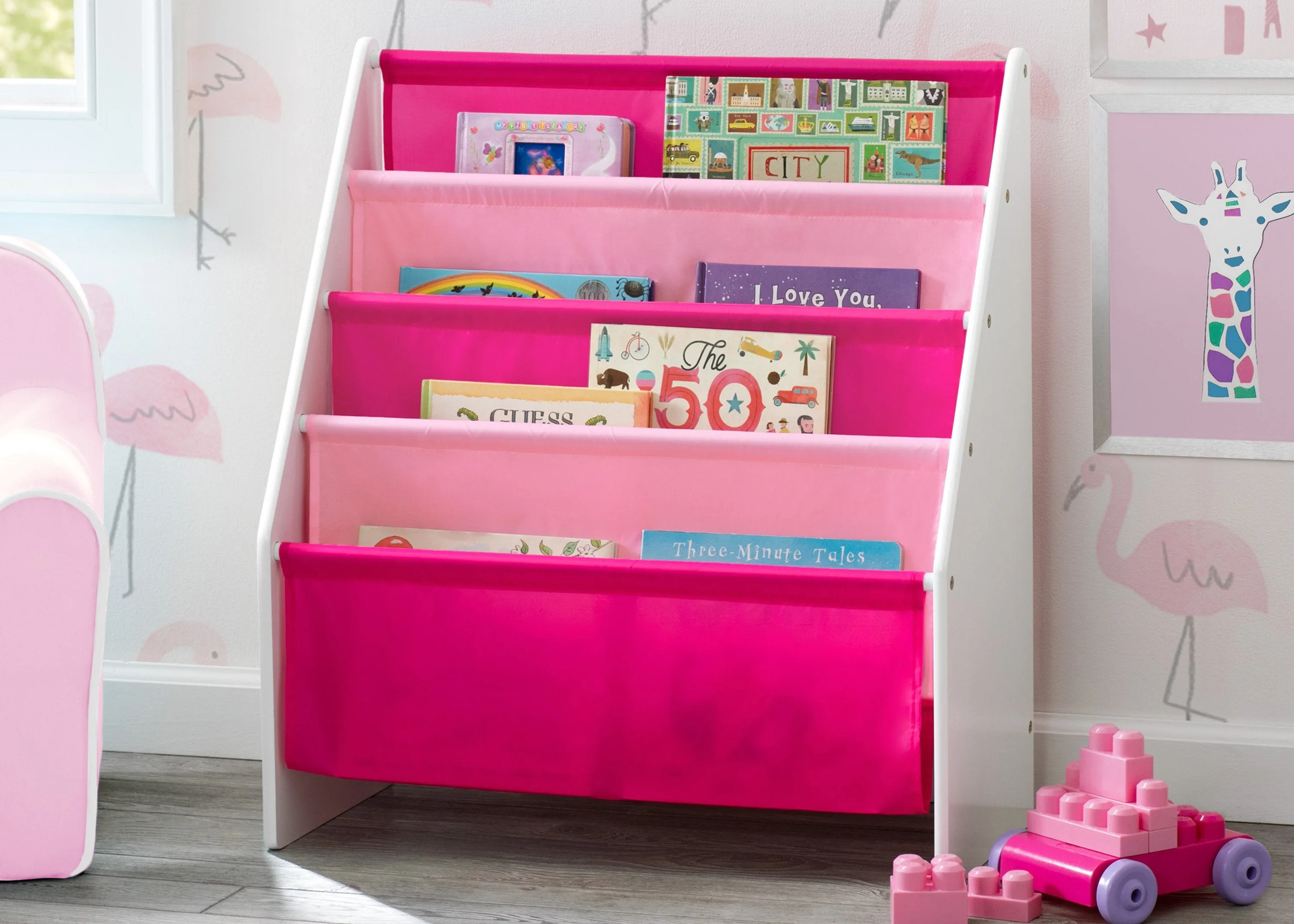 Sling Book Rack Bookshelf for Kids Babykids_Delta Children_Toy Storage & Bookshelves