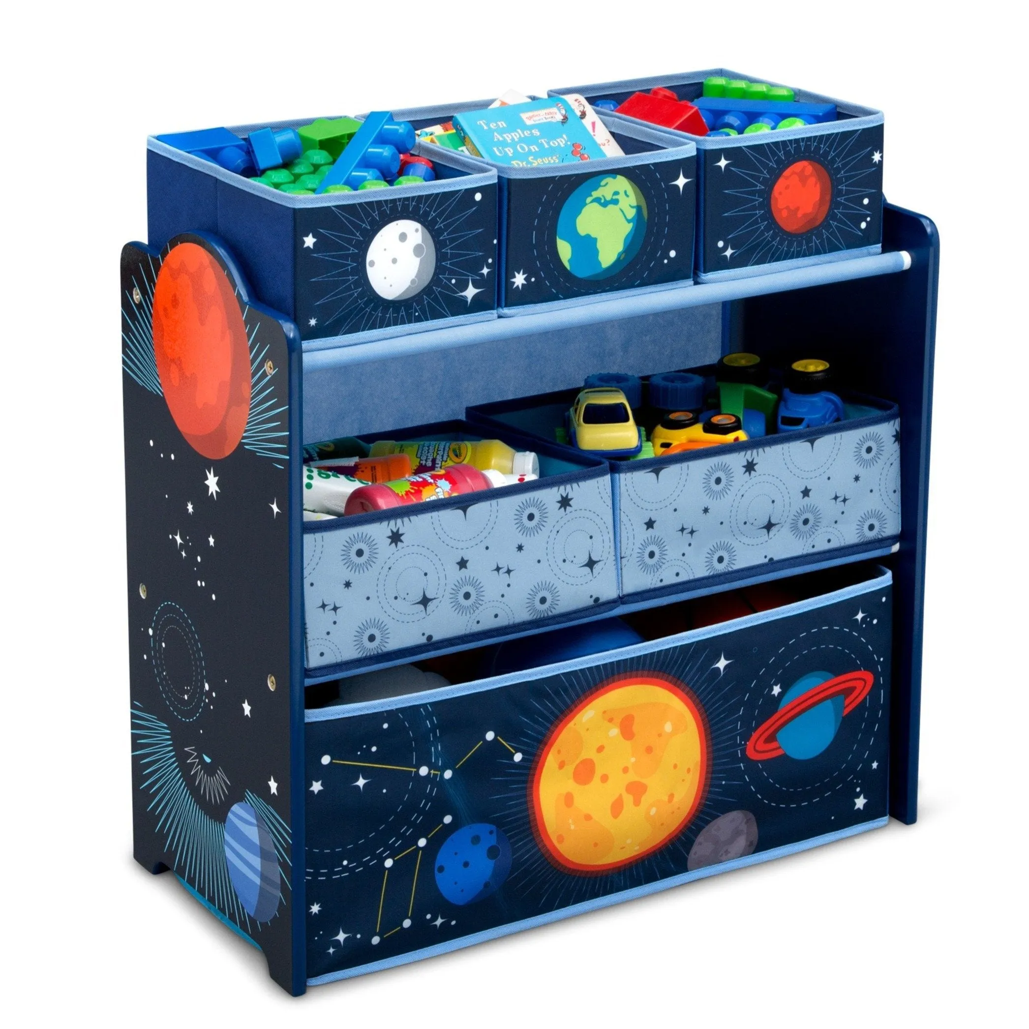 Space Adventures Design and Store Toy Organizer Babykids_Delta Children_Toy Storage & Bookshelves