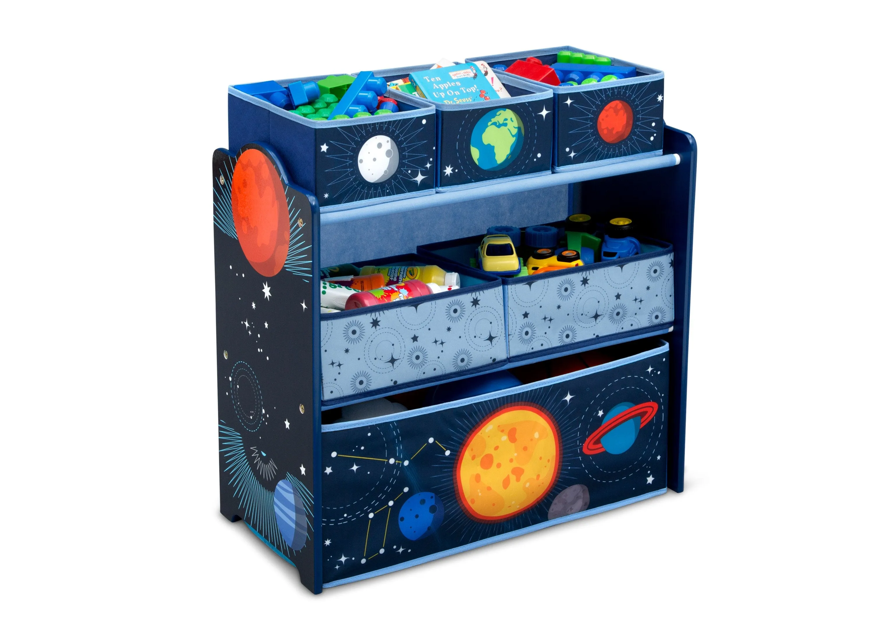 Space Adventures Design and Store Toy Organizer Babykids_Delta Children_Toy Storage & Bookshelves