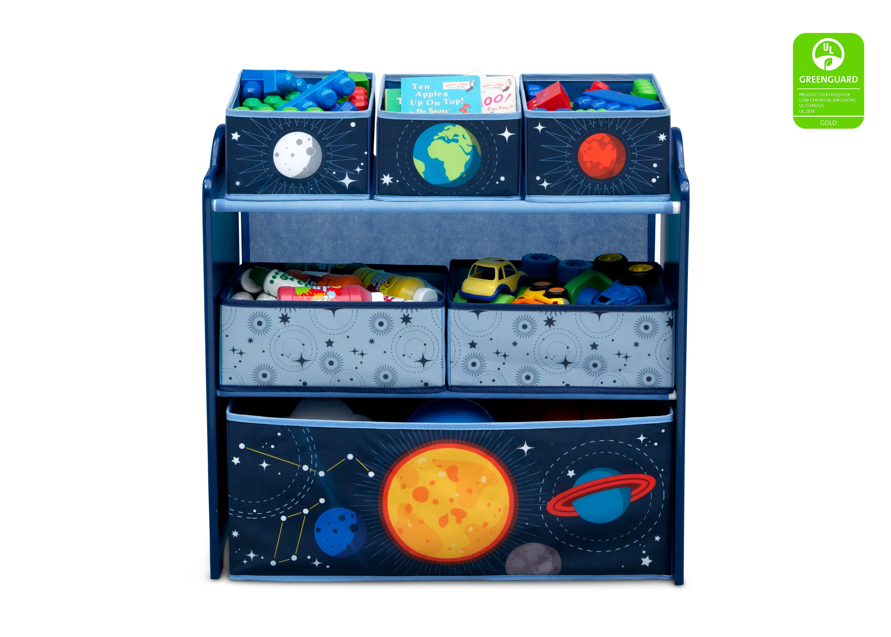 Space Adventures Design and Store Toy Organizer Babykids_Delta Children_Toy Storage & Bookshelves