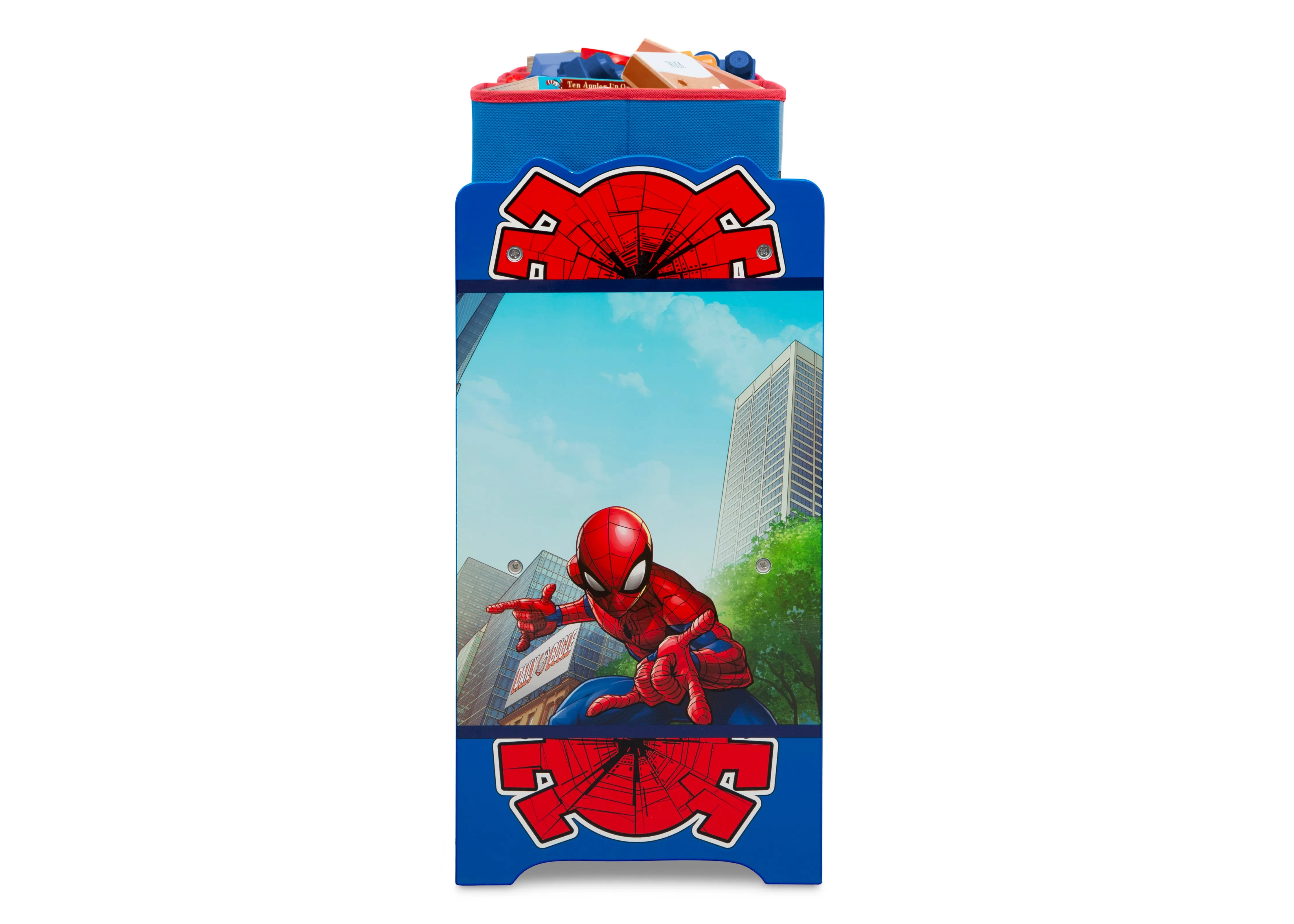 Spider-Man Deluxe 9 Bin Design and Store Toy Organizer Babykids_Delta Children_Toy Storage & Bookshelves
