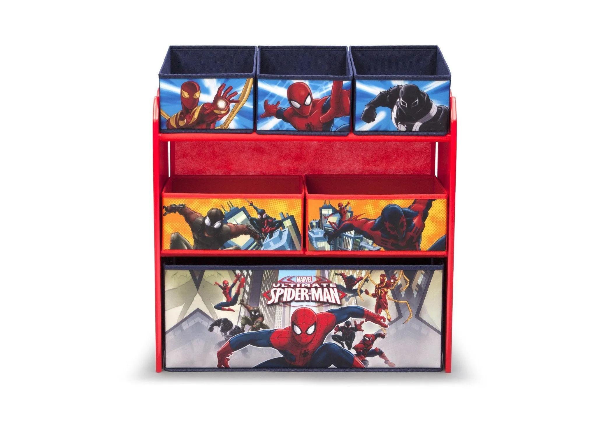 Spider-Man Multi-Bin Toy Organizer Babykids_Delta Children_Toy Storage & Bookshelves
