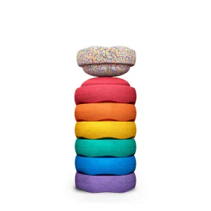 Stapelstein Mini Set   Mini Confetti - Rainbow