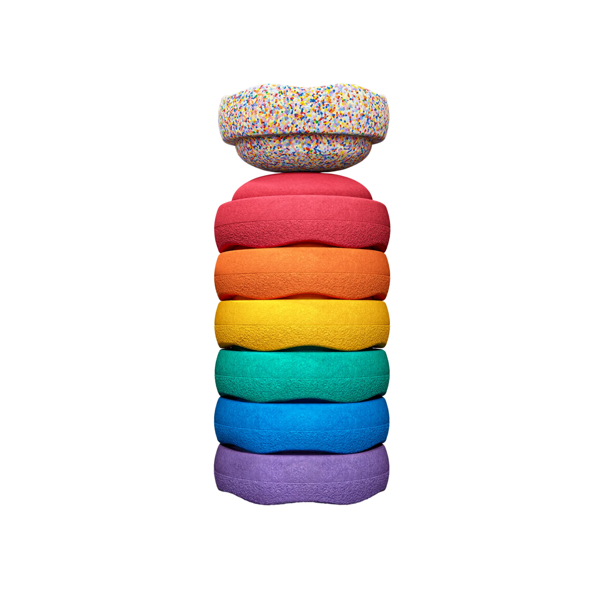 Stapelstein Mini Set   Mini Confetti - Rainbow