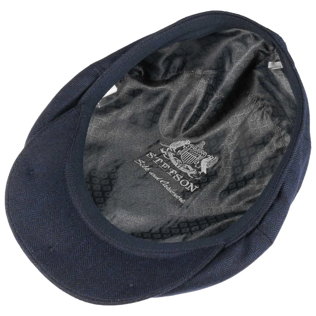 Stetson Accessories Hatteras Cashmere Silk Newsboy Cap by Stetson
