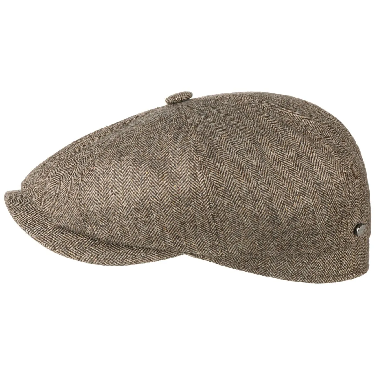 Stetson Accessories Hatteras Cashmere Silk Newsboy Cap by Stetson