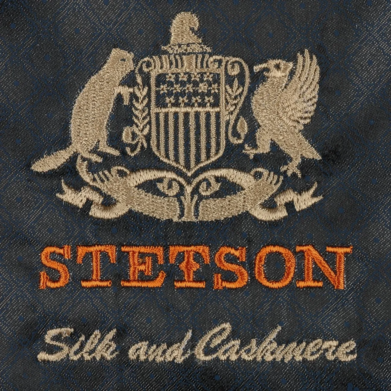 Stetson Accessories Hatteras Cashmere Silk Newsboy Cap by Stetson