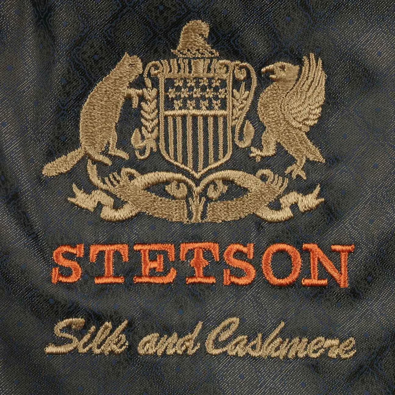 Stetson Accessories Hatteras Cashmere Silk Newsboy Cap by Stetson