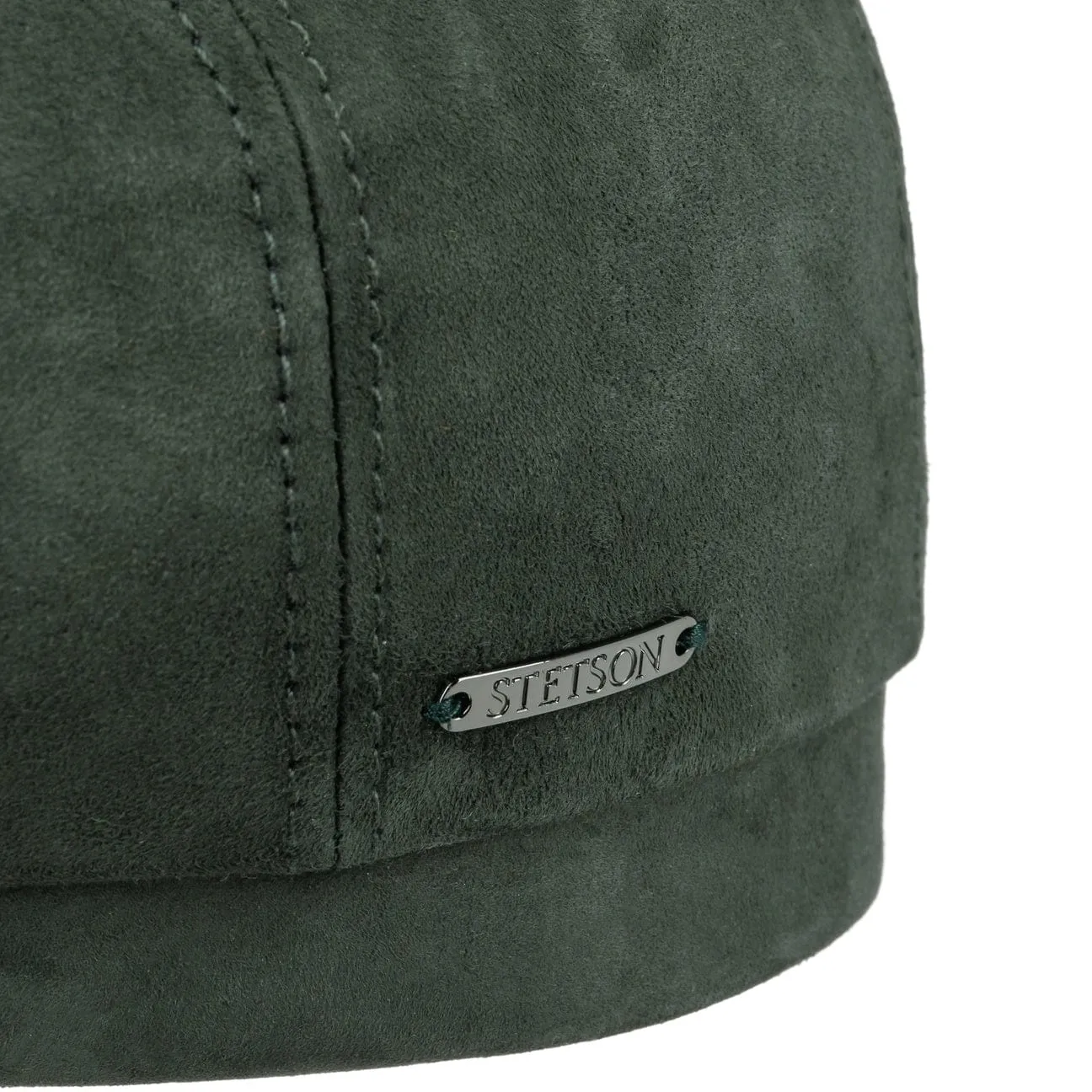 Stetson Accessories Hatteras Goat Suede Newsboy Cap by Stetson