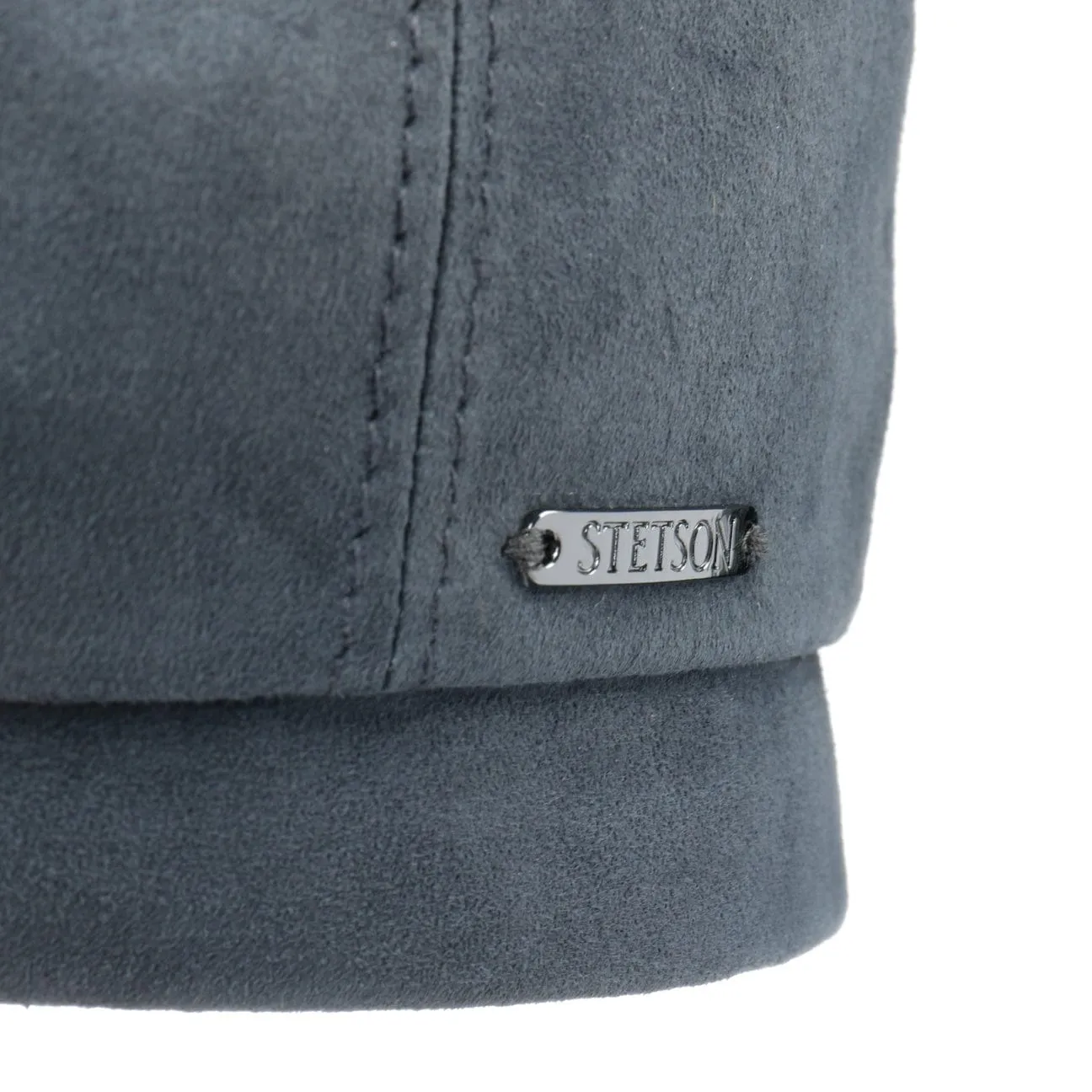Stetson Accessories Hatteras Goat Suede Newsboy Cap by Stetson