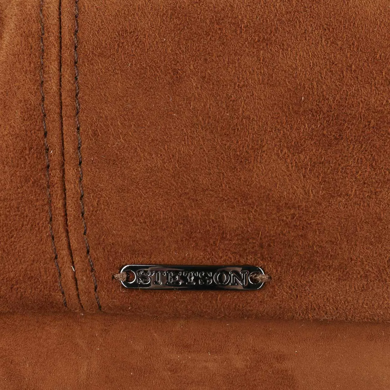 Stetson Accessories Hatteras Goat Suede Newsboy Cap by Stetson