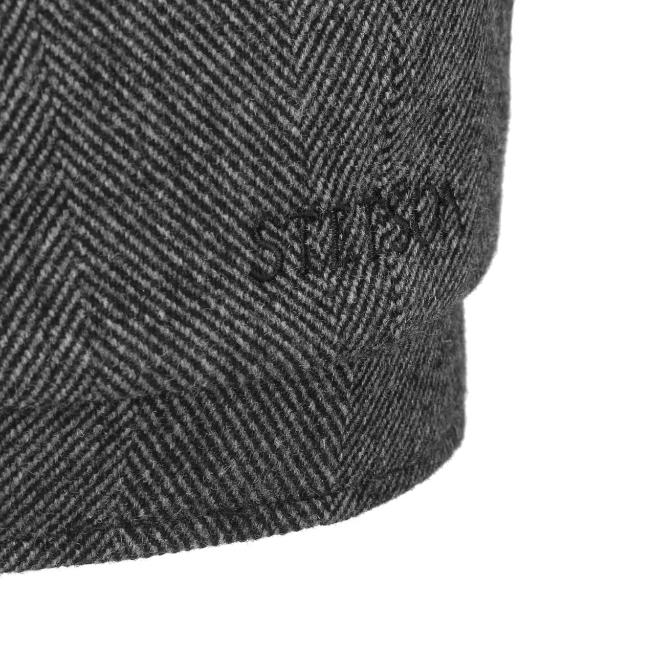 Stetson Accessories Hatteras Sustainable Cashmere Newsboy Cap by Stetson