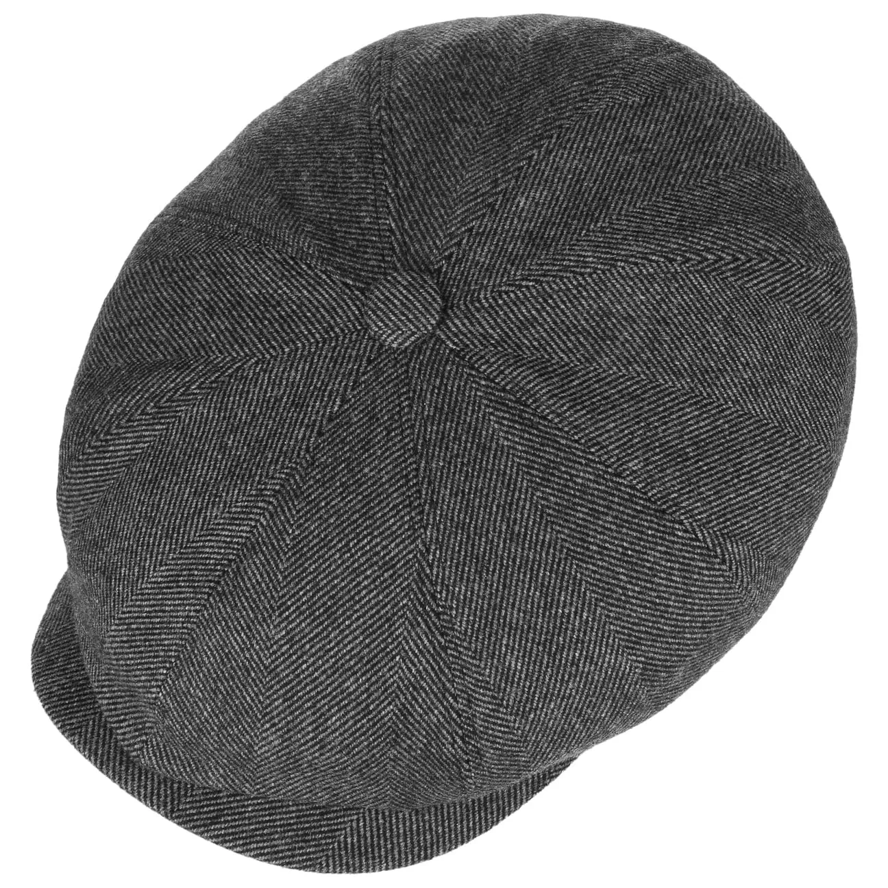 Stetson Accessories Hatteras Sustainable Cashmere Newsboy Cap by Stetson