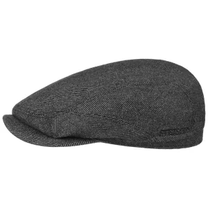 Stetson Accessories Sustainable Cashmere Flat Cap by Stetson