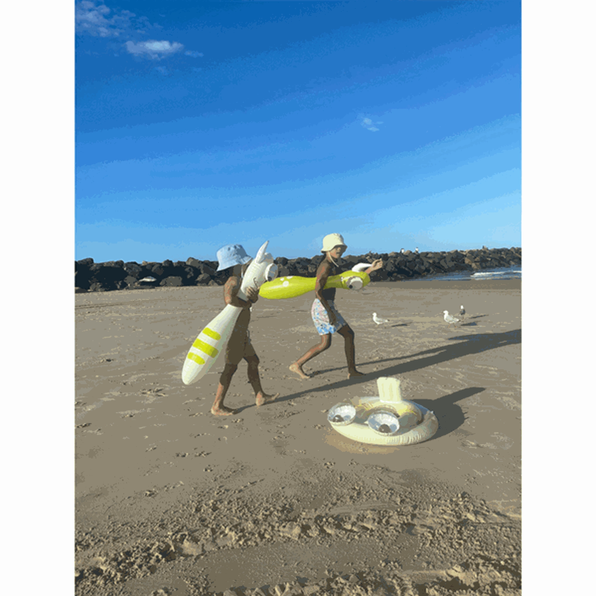 SunnyLife 2-pack Inflatable Monty The Monster