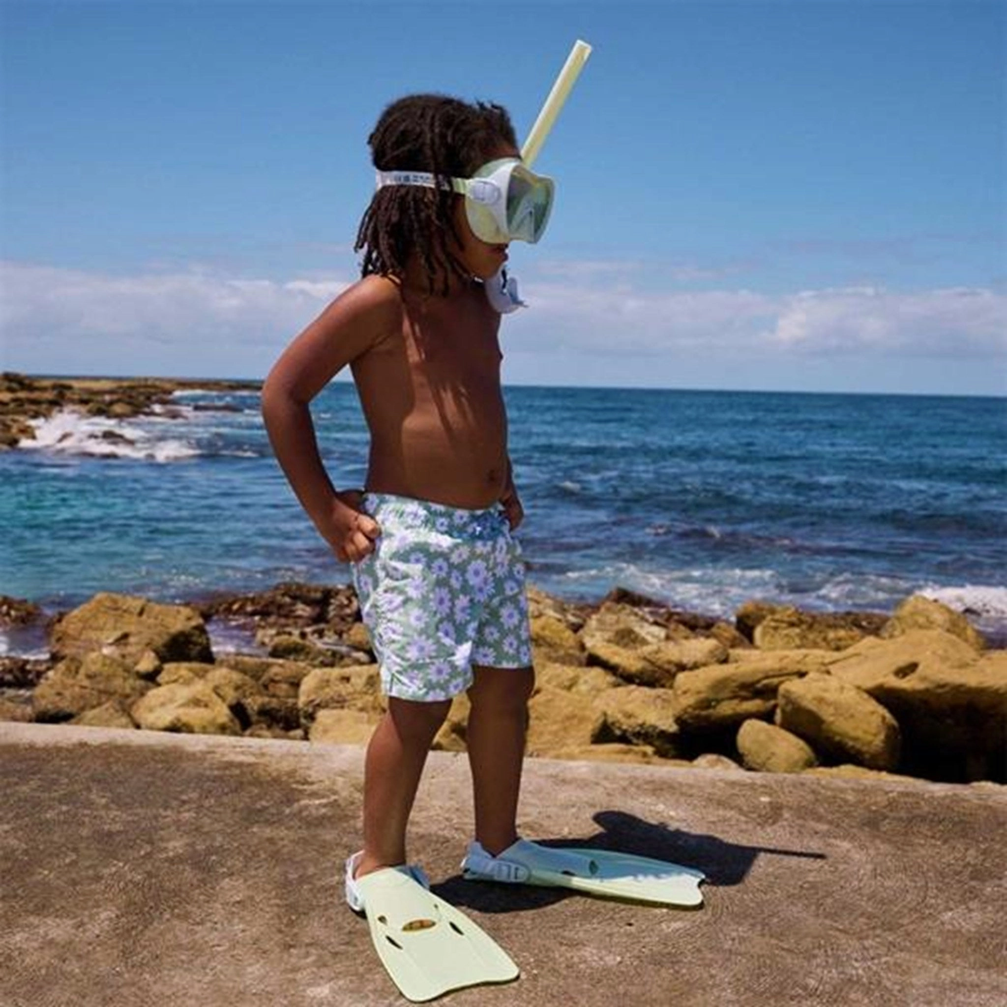 SunnyLife Dive Set Mint Marble