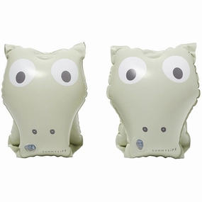 SunnyLife Float Bands Cookie the Croc Light Khaki