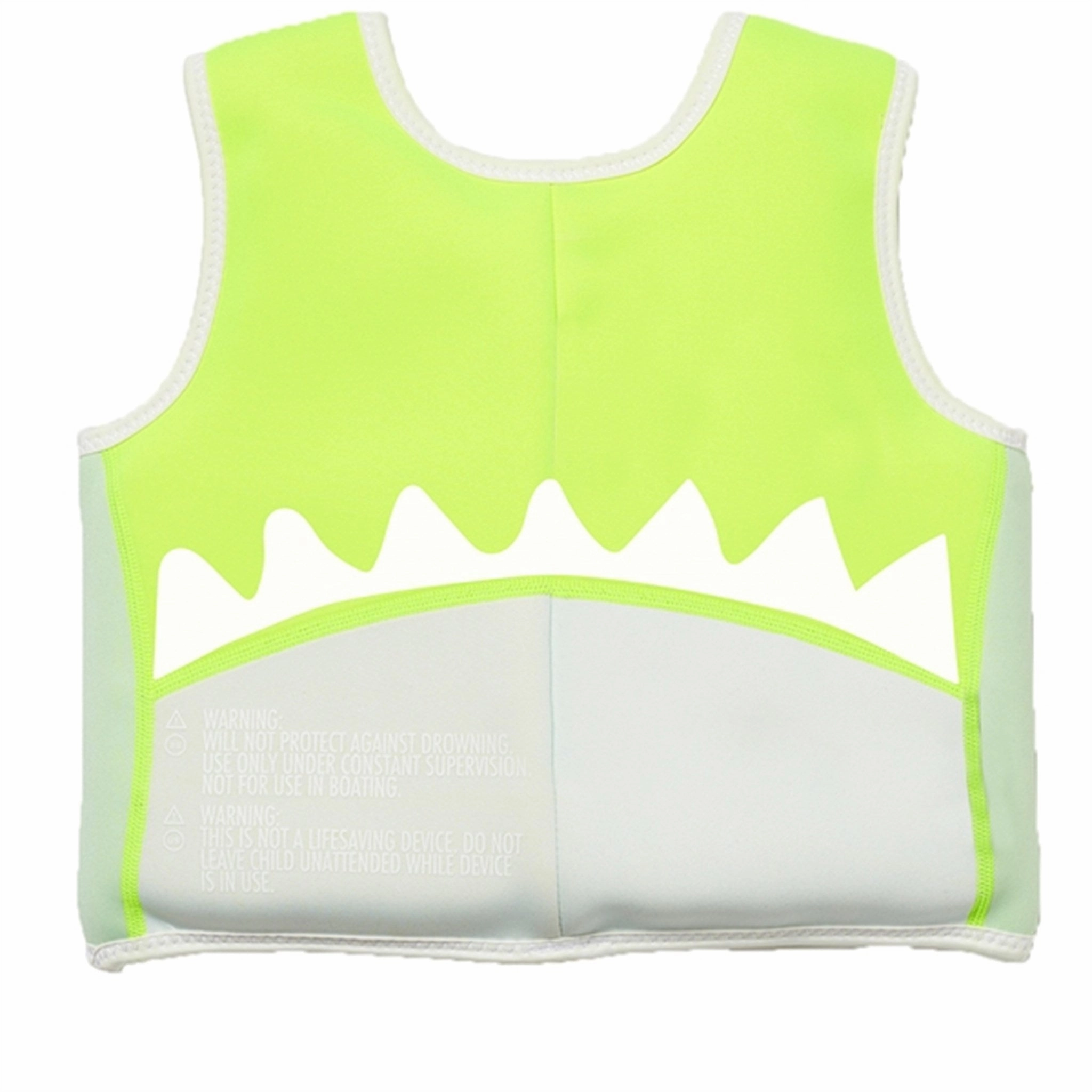 SunnyLife Float Vest Shark Tribe Blue Neon Citrus