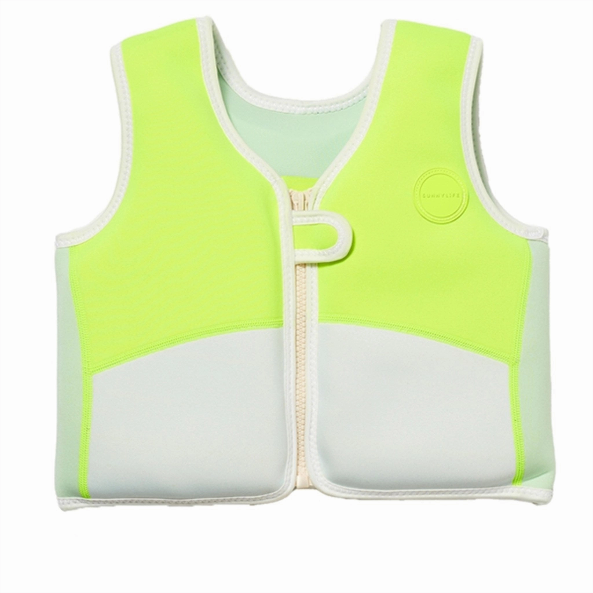 SunnyLife Float Vest Shark Tribe Blue Neon Citrus