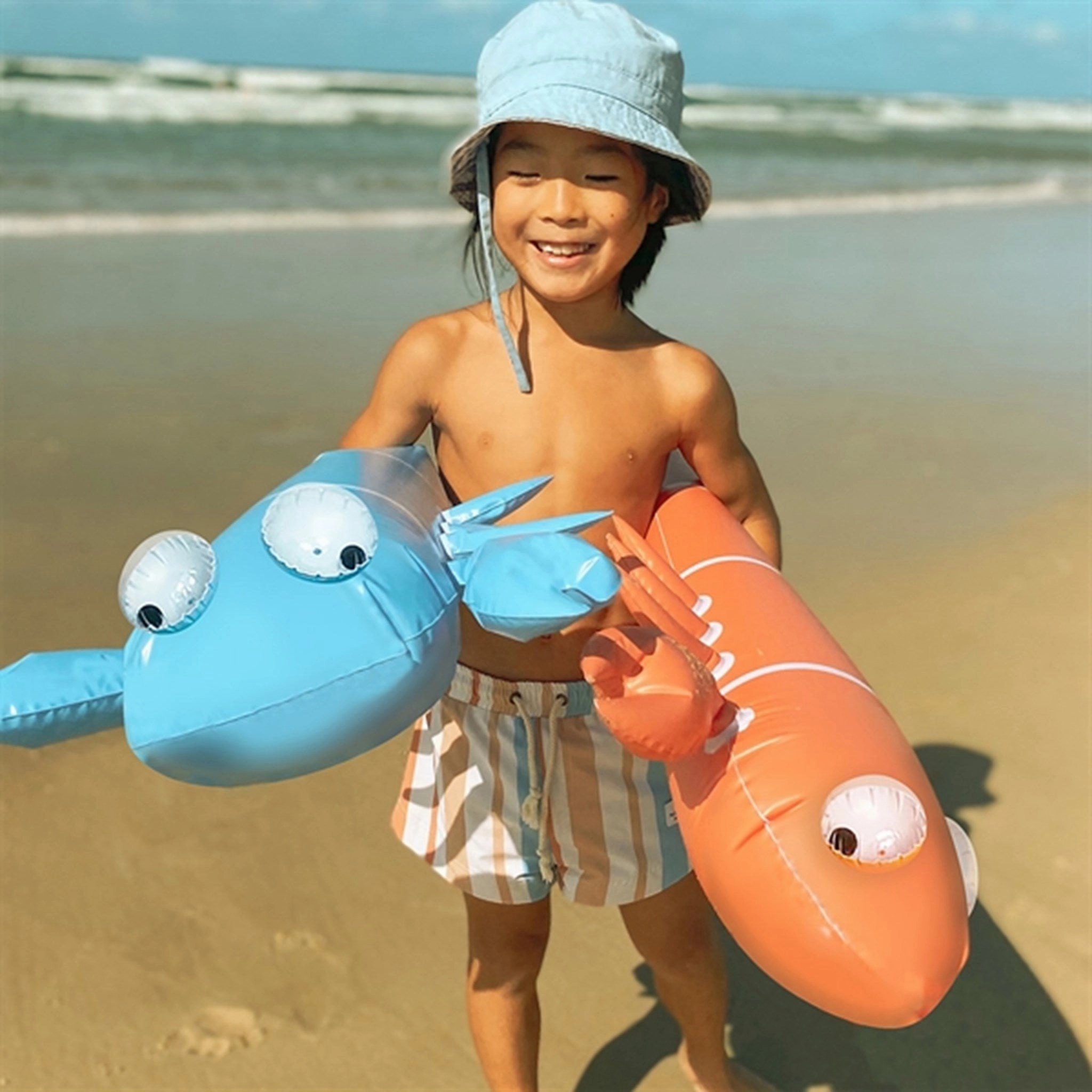 SunnyLife Noodle Sonny the Sea Creature Neon Orange