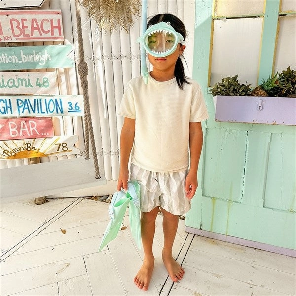 SunnyLife Snorkel Set Salty the Shark Multi