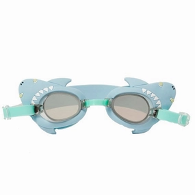 SunnyLife Swim Goggles Salty the Shark Aqua