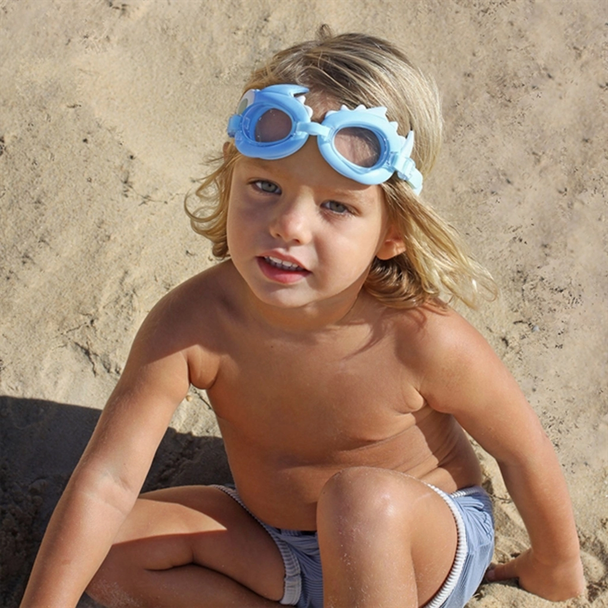 SunnyLife Swim Goggles Shark Tribe Khaki