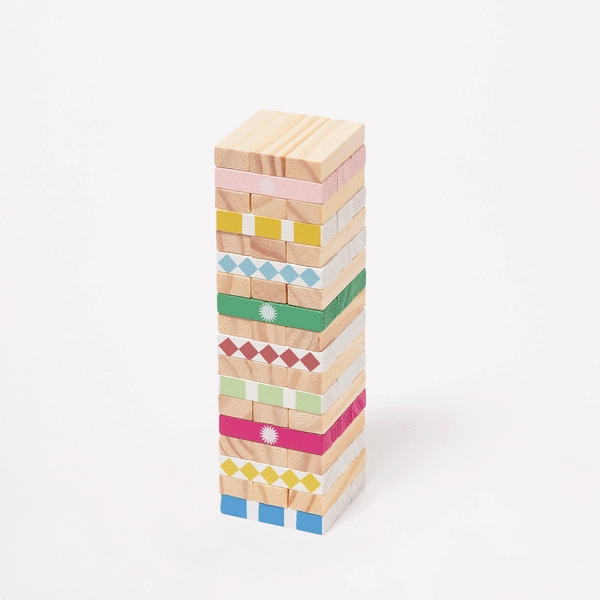 SUNNYLiFE Travel Jumbling Tower Majorelle