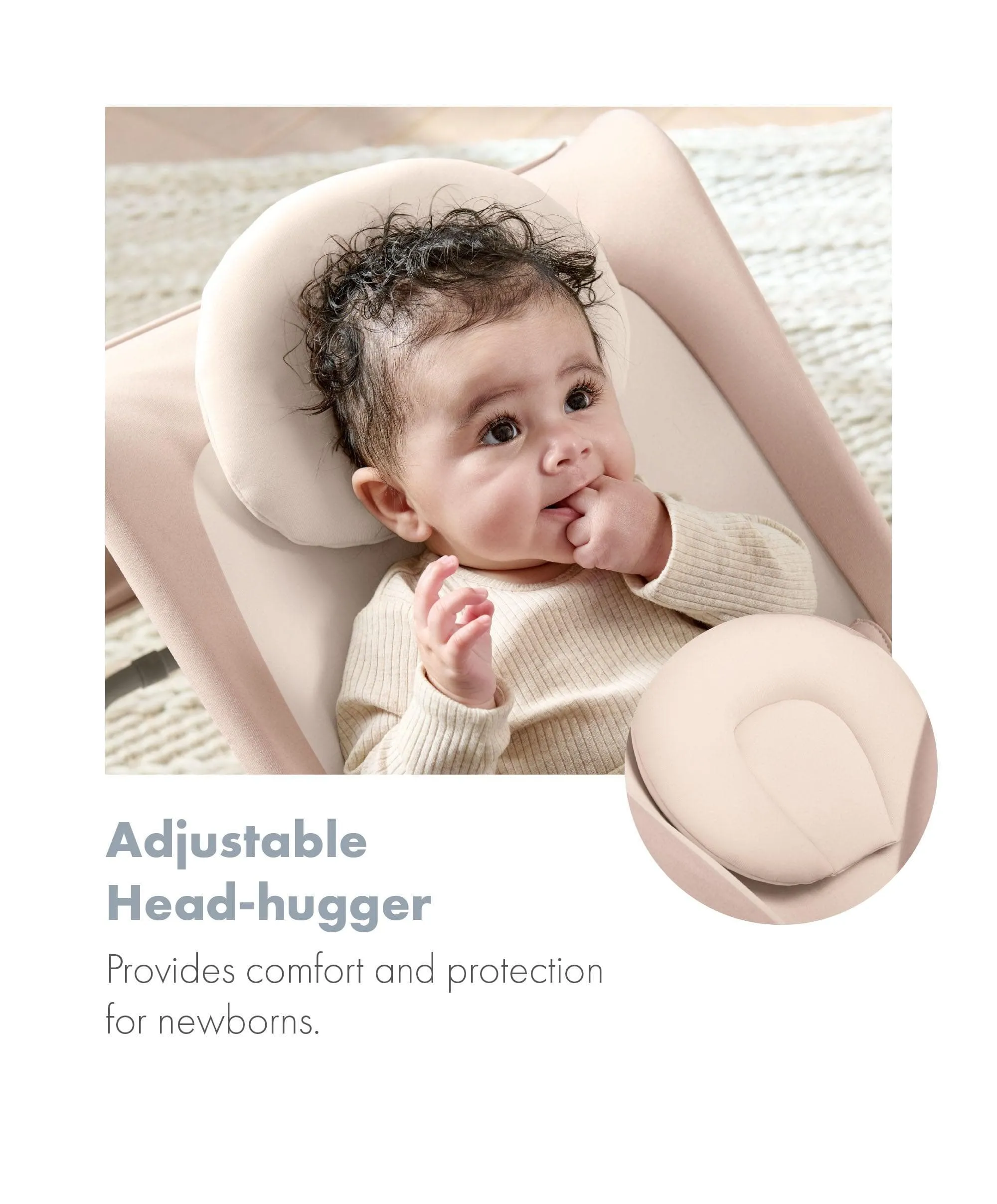 Tempo 3-in-1 Rocker/Bouncer - Blush