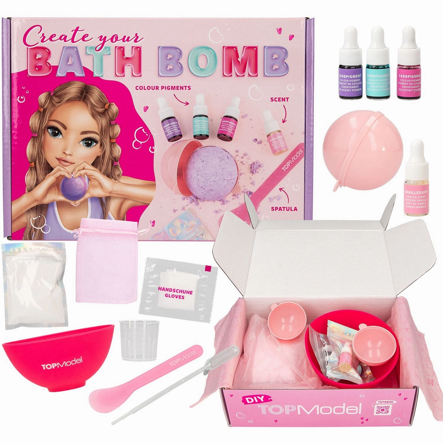 TOPModel Beauty And Me DIY Bath Bomb Set