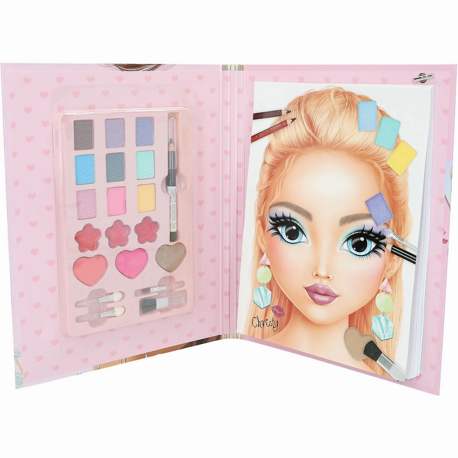 TOPModel Make Up Folder With Content