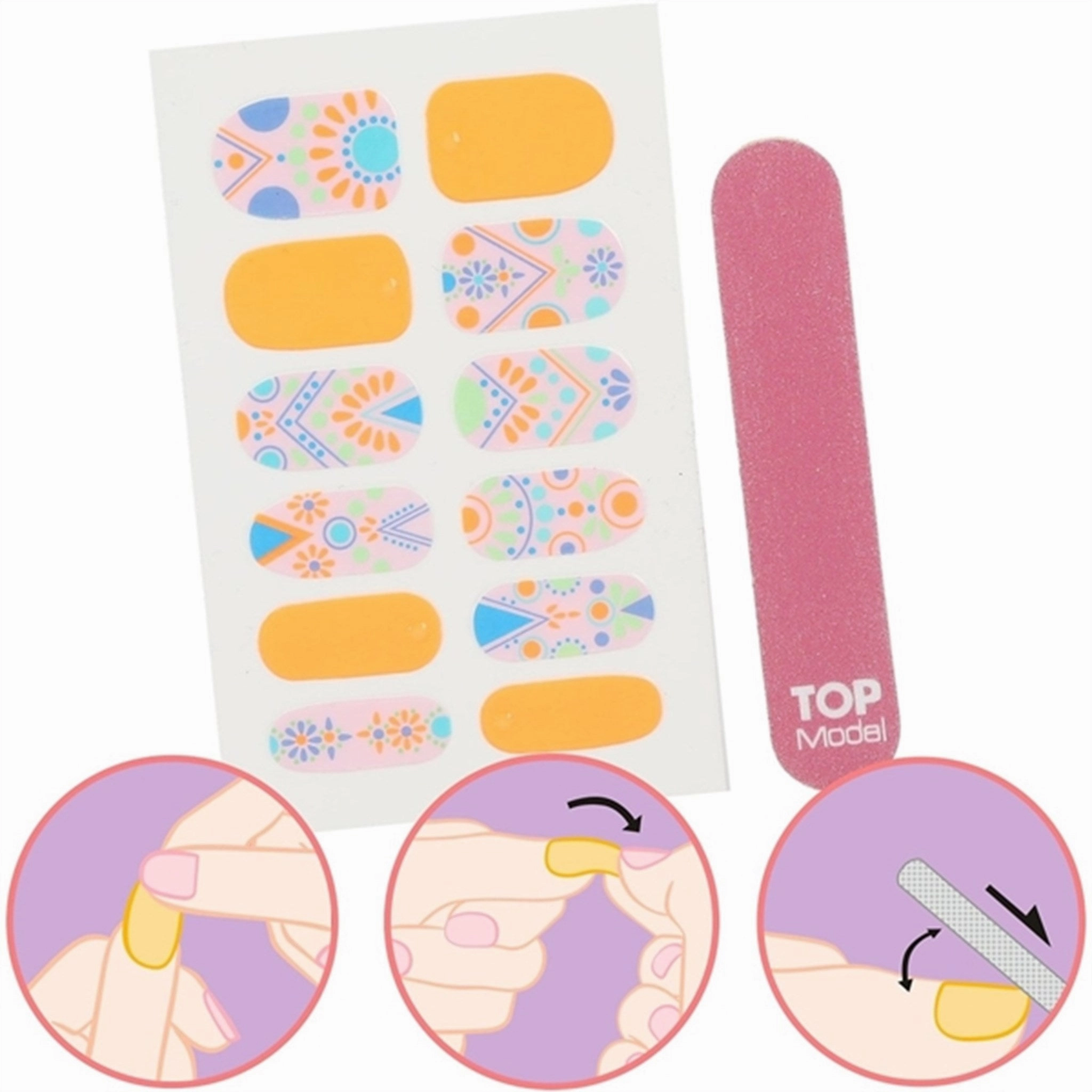 TOPModel Nail Foil & File Set Beauty And Me