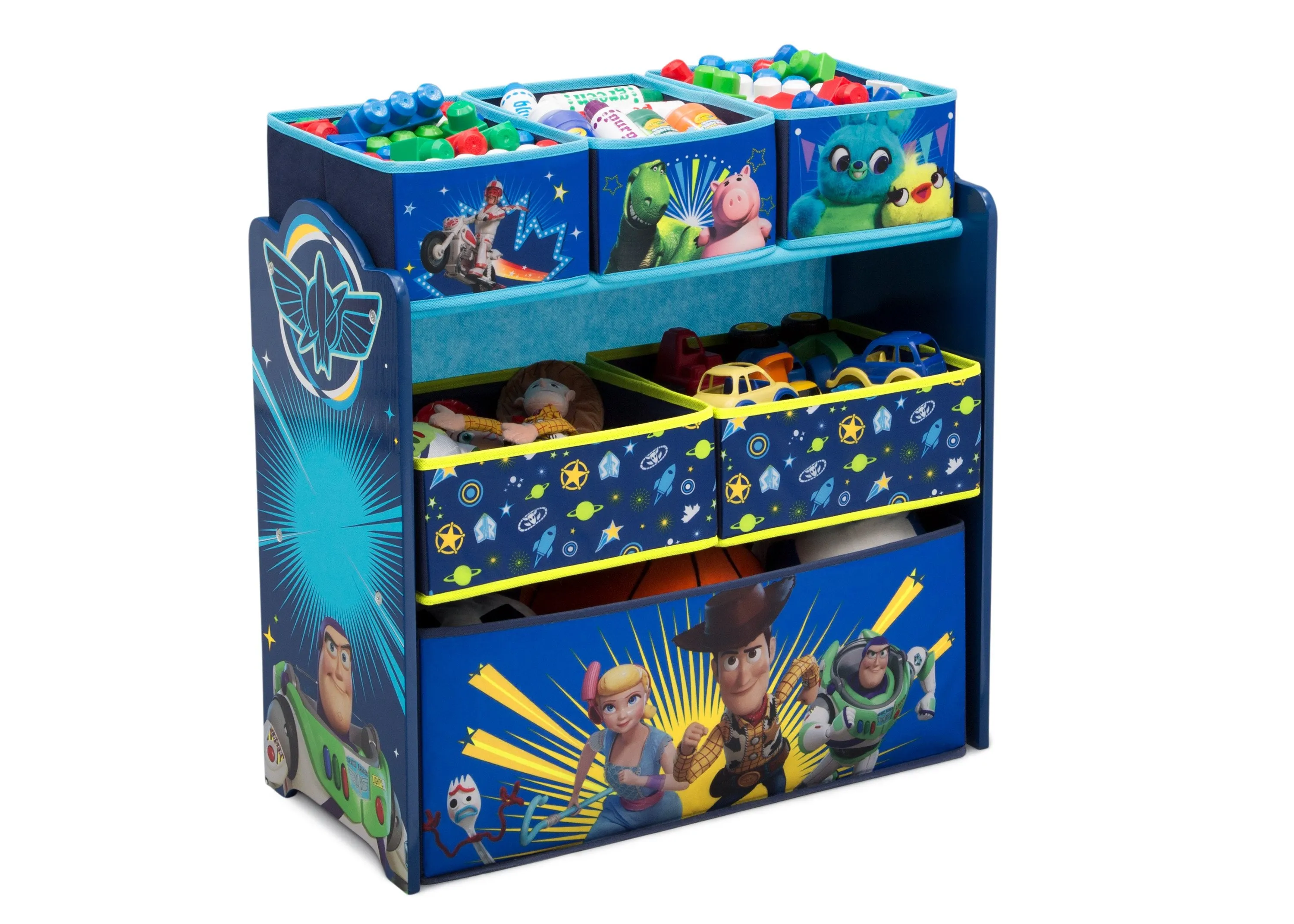 Toy Story 4 Design and Store Toy Organizer by Delta Children Babykids_Delta Children_Toy Storage & Bookshelves