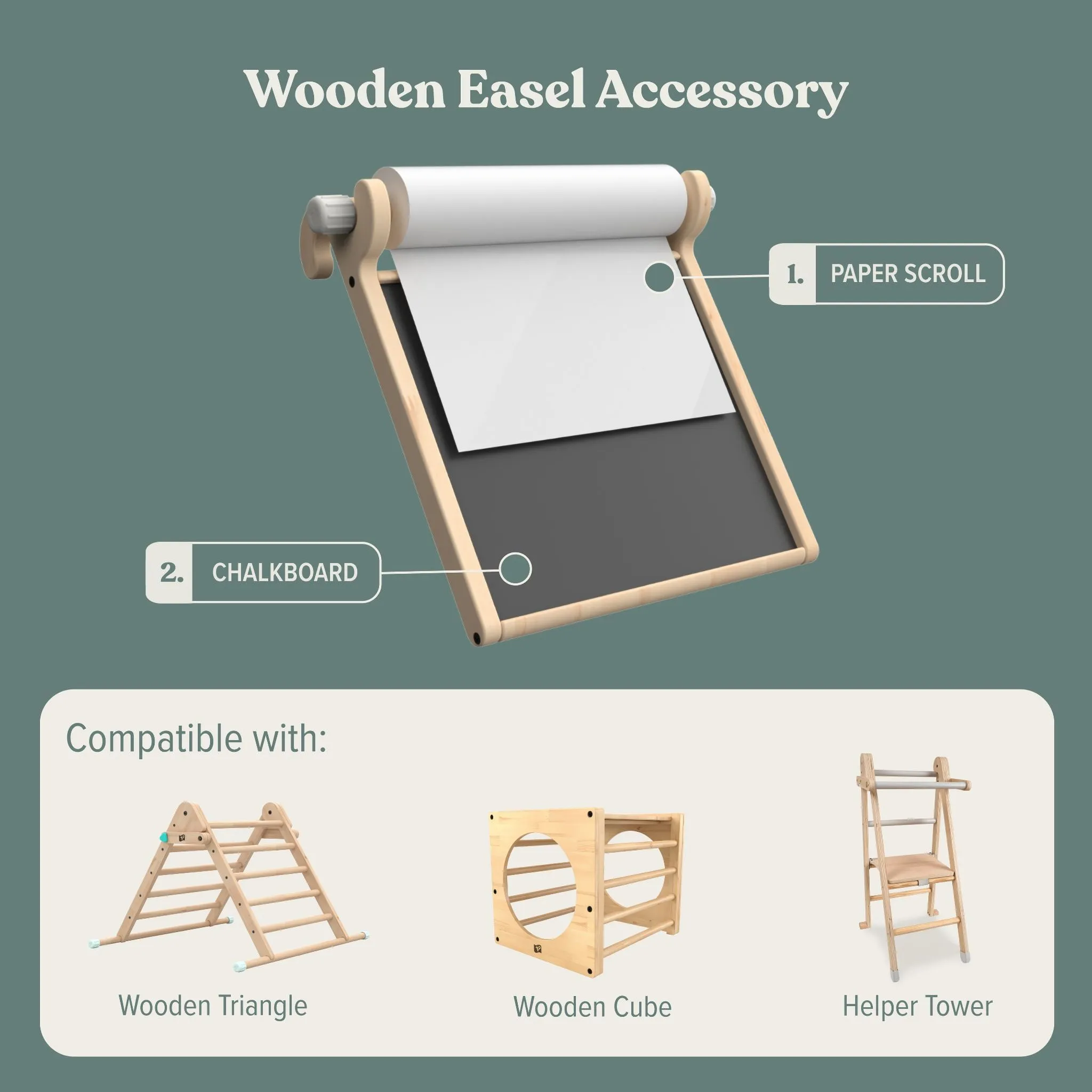 TP Active Tots Wooden Easel Accessory