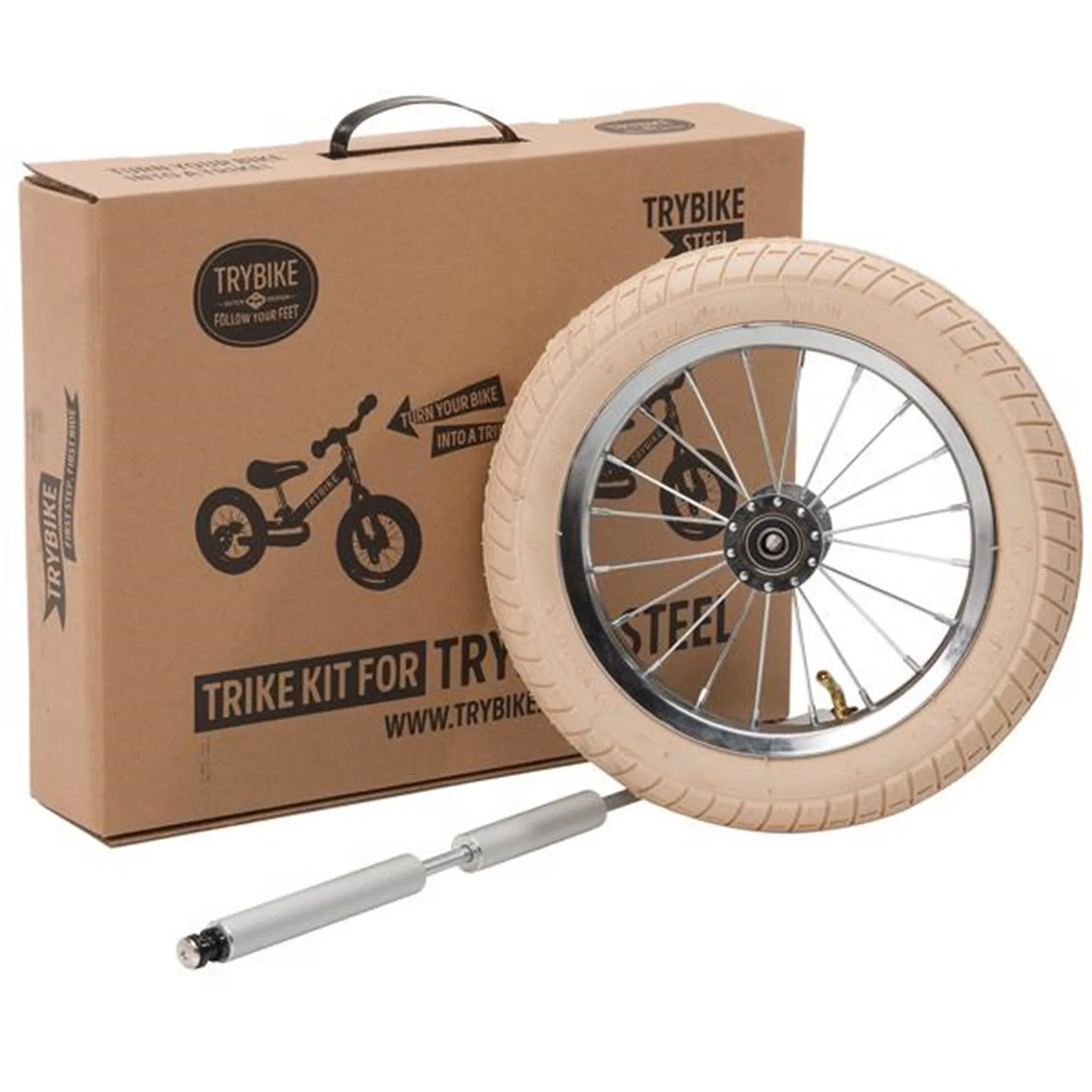 Trybike in Steel 3 Wheels Vintage Blue