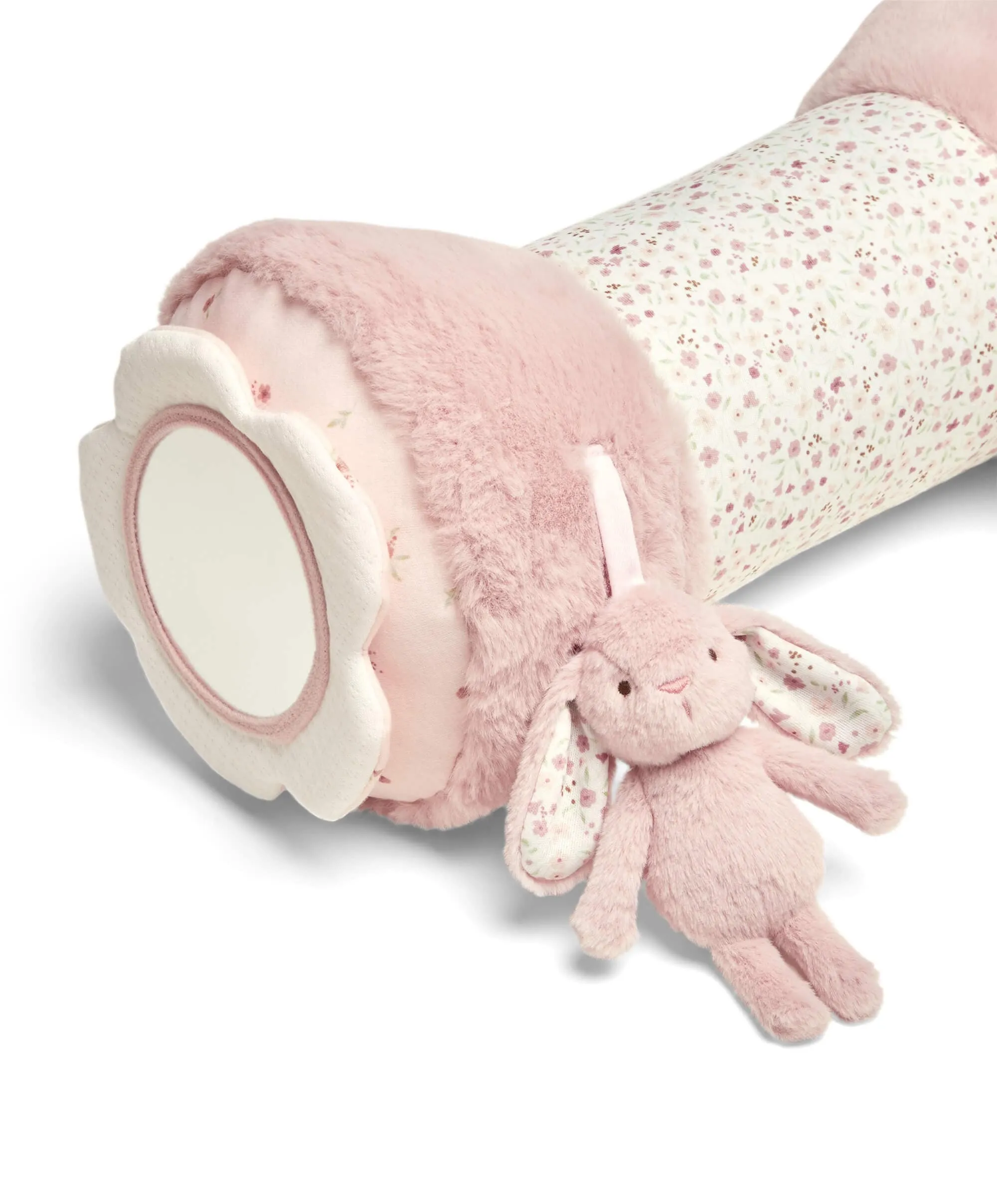 Tummy Time Roll - Welcome to the World Pink