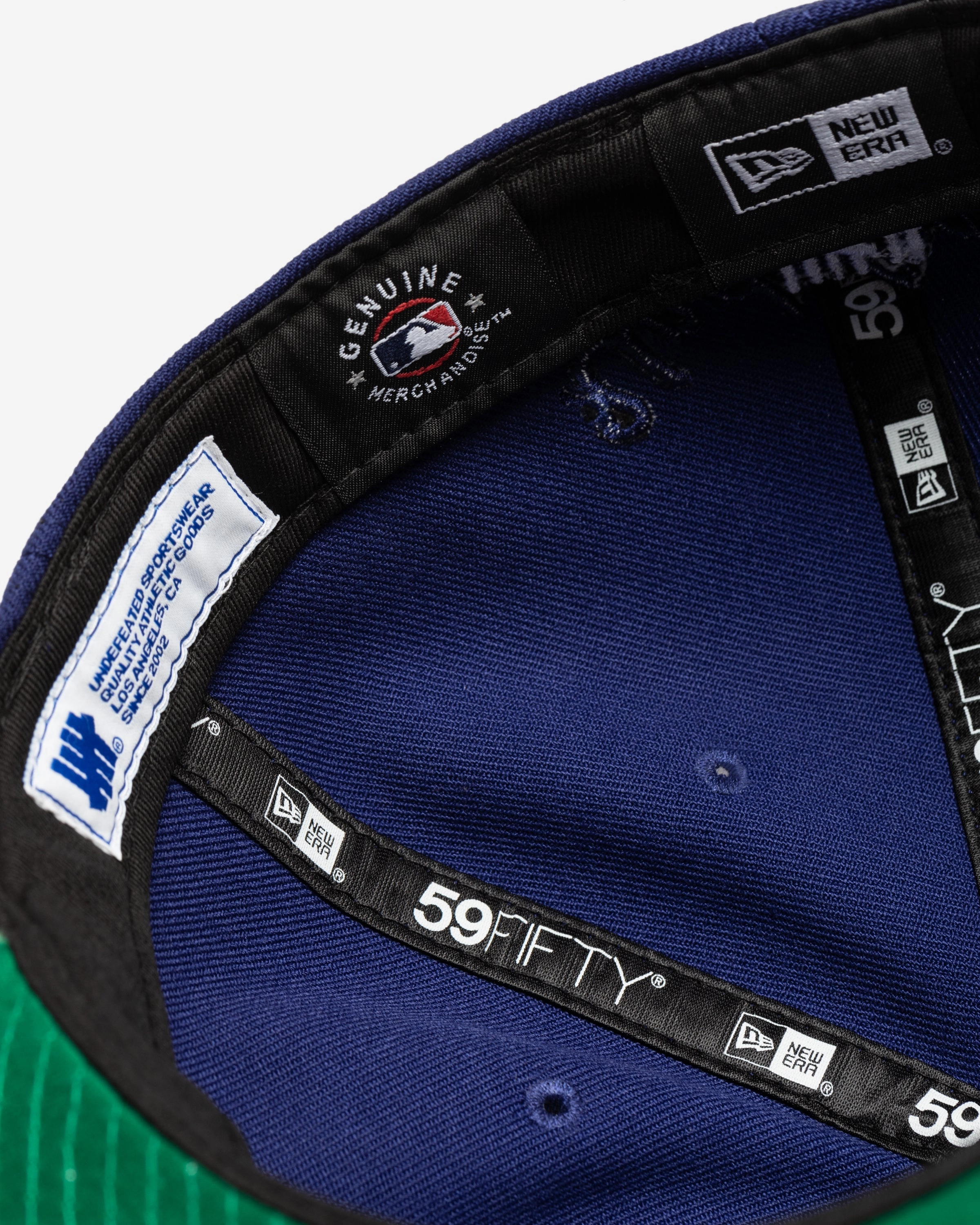 UNDEFEATED X LA DODGERS WORLD CHAMPIONS NEW ERA 59FIFTY FITTED