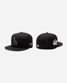UNDEFEATED X NEW ERA DODGERS 59FIFTY FITTED  - BLACK