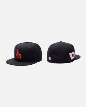 UNDEFEATED X NEW ERA DODGERS 'JAPAN' 59FIFTY FITTED - NAVY