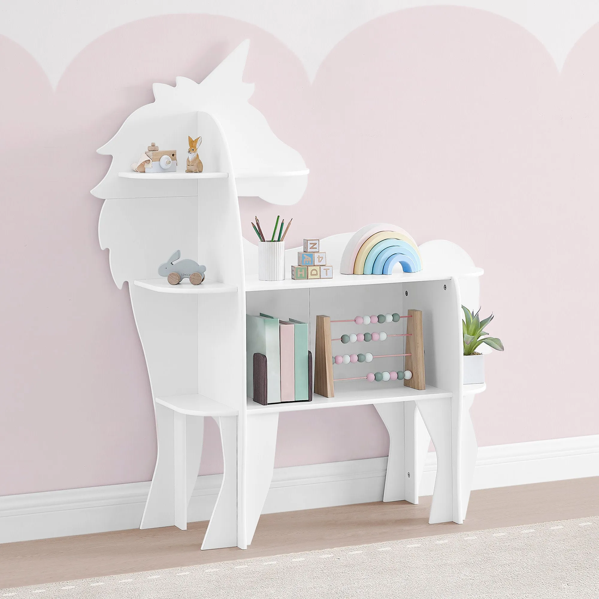 Unicorn Bookcase Babykids_Delta Children_Toy Storage & Bookshelves