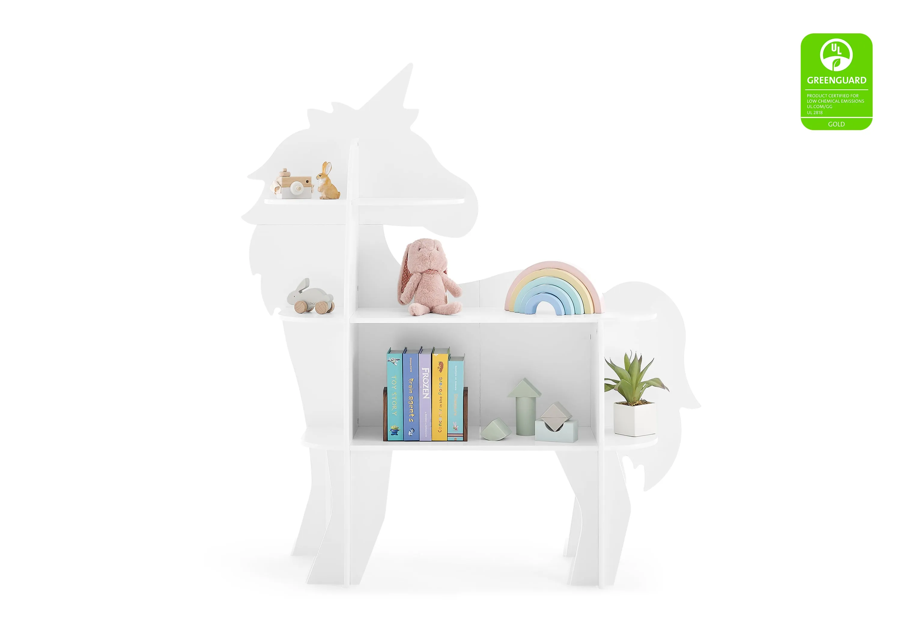 Unicorn Bookcase Babykids_Delta Children_Toy Storage & Bookshelves