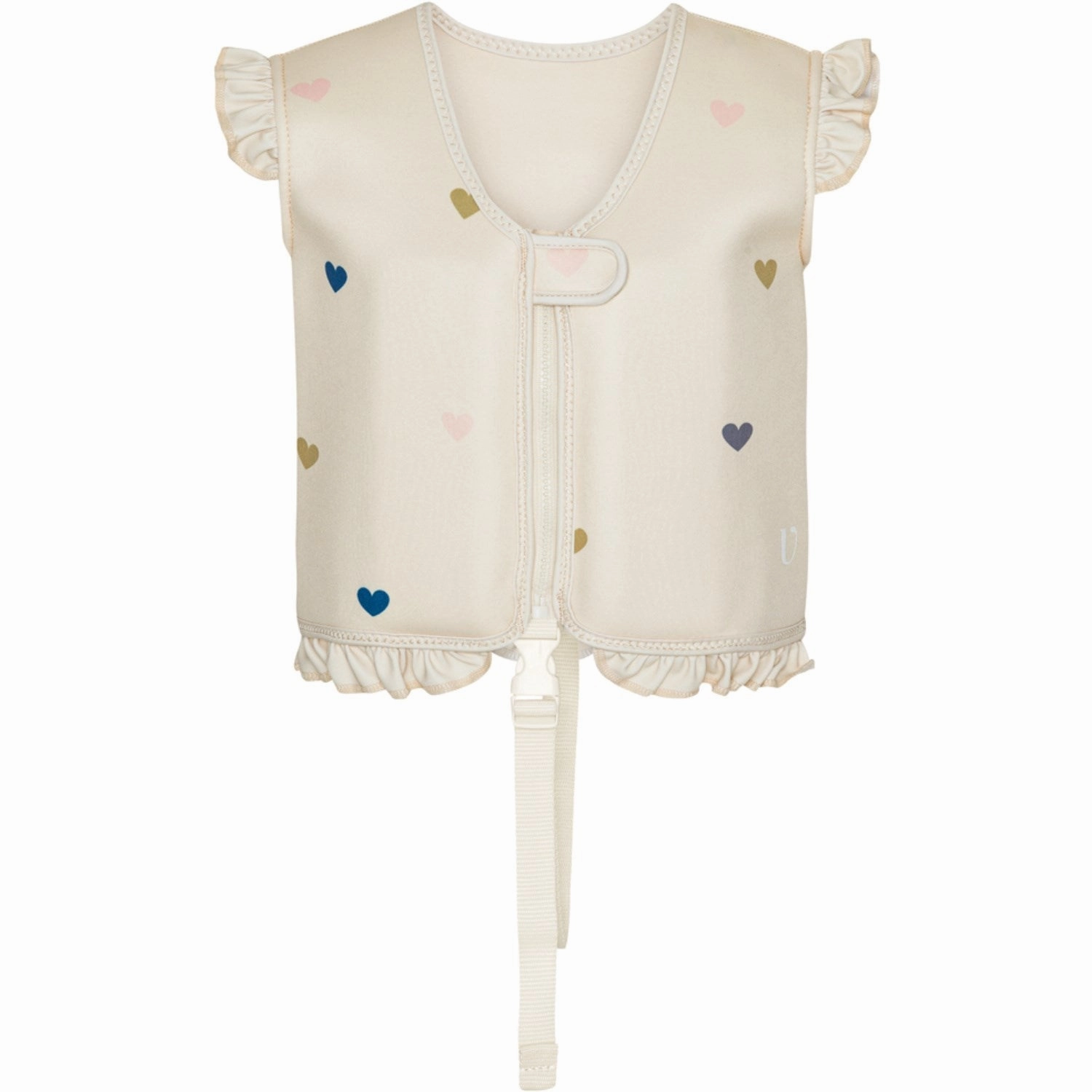 Vanilla COPENHAGEN Milk Hearts Swim Vest Neo