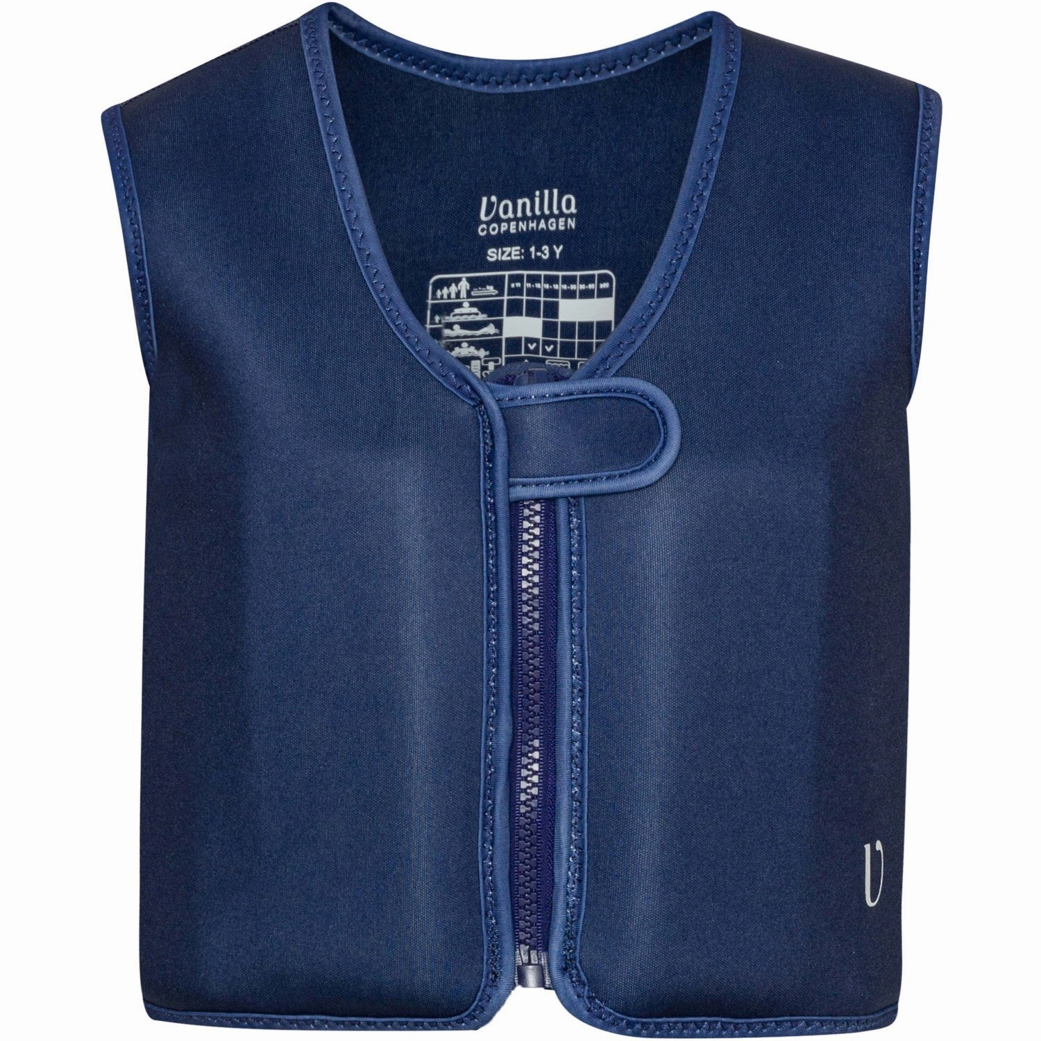 Vanilla COPENHAGEN Navy Skate Fish Swim Vest Neo