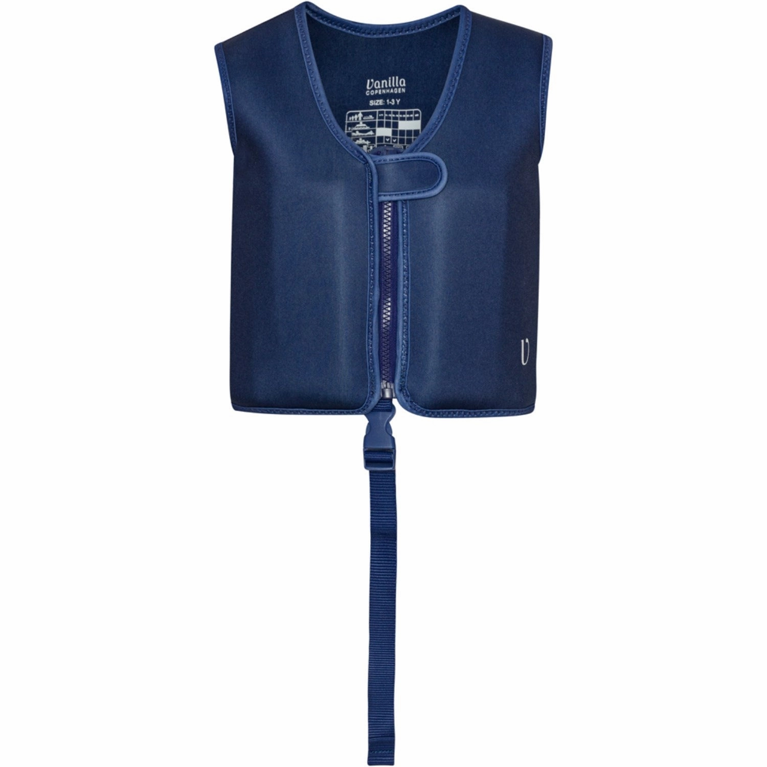 Vanilla COPENHAGEN Navy Skate Fish Swim Vest Neo