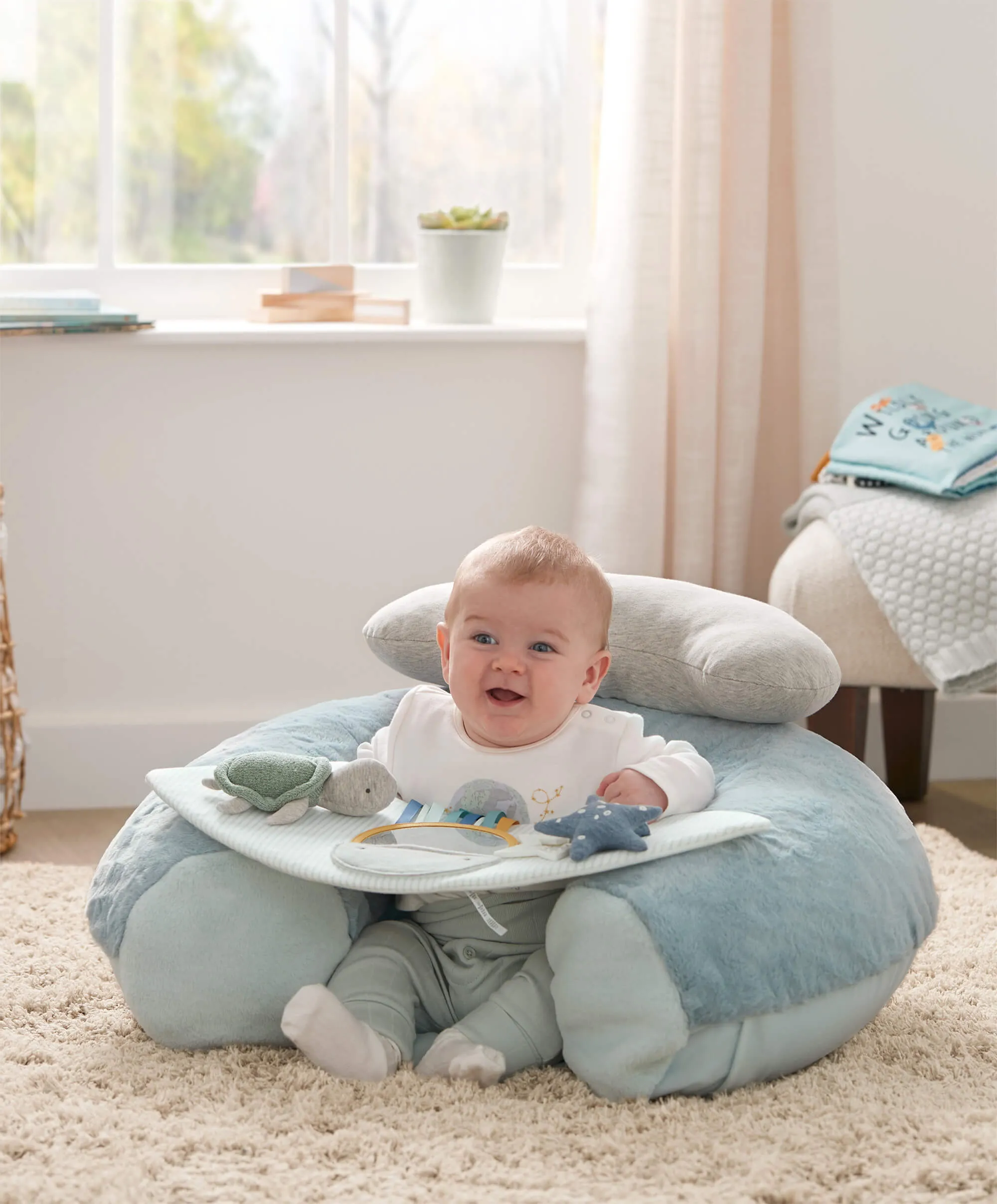 Welcome to the World 3 Piece Under the Sea Playmat Bundle - Blue