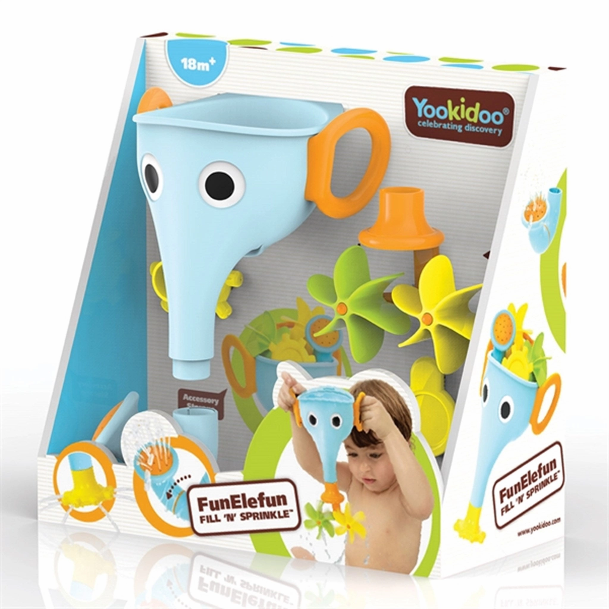 Yookidoo FunEleFun Fill 'N' Sprinkle Blue