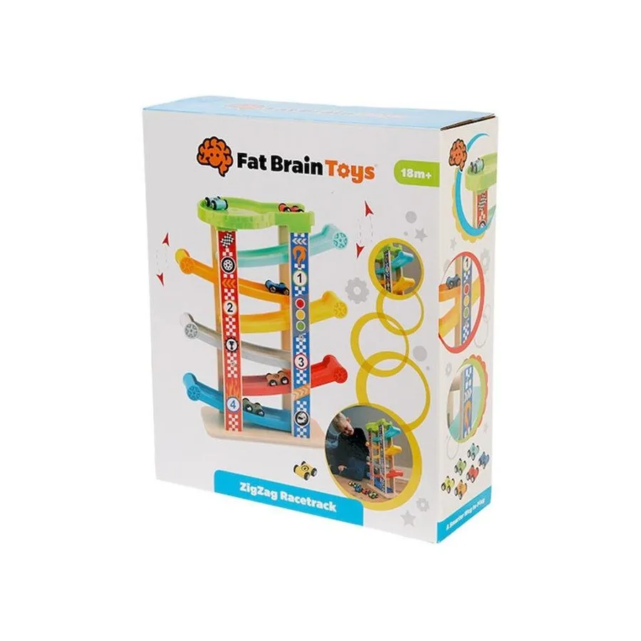 Zig Zag Race Track Babykids_Fat Brain_Toys